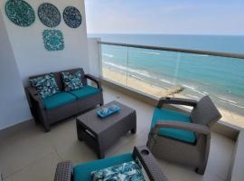 호텔 사진: Apartamento con Vista al Mar en Bocagrande Cartagena