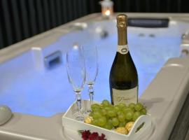 Hotel Foto: Vineyard house with sauna and jacuzzi for 2
