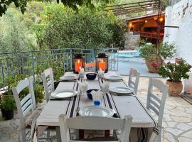 Hotel fotoğraf: Maison charme avec piscine privée, près de la mer à Sappounakeika, Tyros