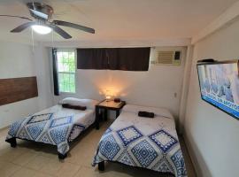 DepaB privado, centrico,Wifi 80 mb ,aire acondicionado ,cocina, cochera techada,, hotel v destinaci Ciudad Valles