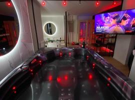 Ξενοδοχείο φωτογραφία: Suite & Spa Jacuzzi, sauna, lit king size,Netflix