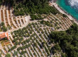 Seaside house for families with children Cove Zanavje, Korcula - 19224, hotel in Blato