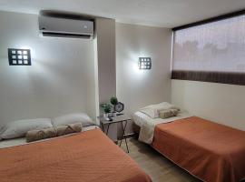 Bonito Departamento con 2 camas con clima, parking, wifi 110mb, ,cocineta, 8, hotel v destinaci Ciudad Valles