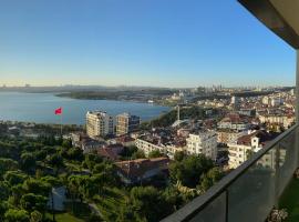 Zdjęcie hotelu: A modern appartment with a sea view in istanbul