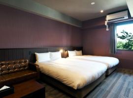 Hotel Foto: Rakuten STAY Kokura Station Standard Twin Room with counter table