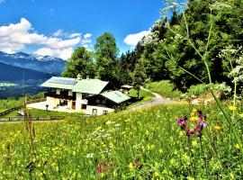 호텔 사진: 1 Bergpanorama und atemberaubende alpine Almlandschaft -Nichtraucherdomizil