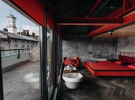 Masoch. Hotel & Cafe, hotel in Lviv