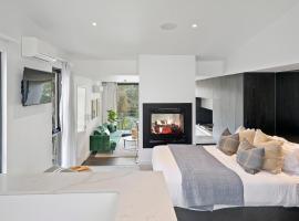 Hepburn Bathhouse & Spa Villas、ヘプバーン・スプリングスのホテル