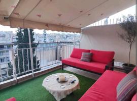 Hotel fotoğraf: 7th floor spacious veranda in the heart of Athens