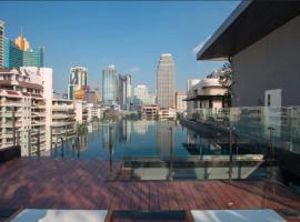 Hotel fotografie: Circle Rein Sukhumvit 12 #1BR#Pool&Gym#Near Terminal 21#Max4