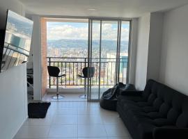 होटल की एक तस्वीर: Apartamento privado con vista en el centro de B/ga