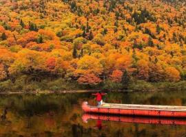 fully equiped Condo, pool and Spa only in summer, Hotel in Mont-Tremblant