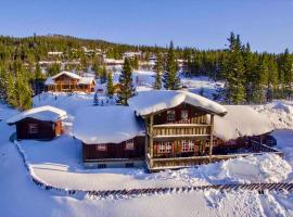 A picture of the hotel: Grand cabin on Nesfjellet Alpin with ski in out