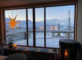 Hotel Photo: Astonishing Mountain Lodge at the top of Gaustablikk, 25m2 west facing terrace, 3 bedrooms