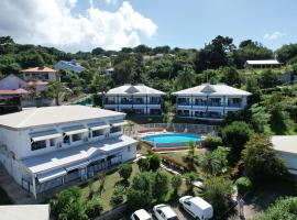 Résidence Madicréoles、ル・カルベのホテル