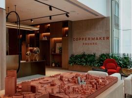 ホテル写真: One and Two Bedroom Apartments at Coppermaker Square in Lively Stratford