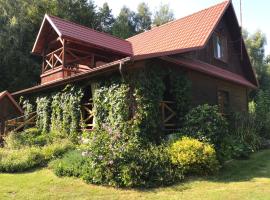 Hotel Photo: Leśniczówka domek sauna jeziorko w lesie na wyłączność