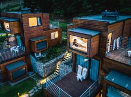 Apartamenty Szuflandia z sauną, jacuzzi, przy stoku narciarskim, hotel in Wisła