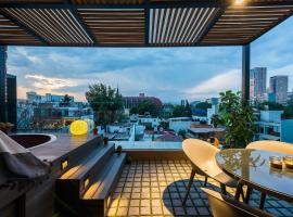 Фотография гостиницы: Chic Pent House Polanco