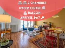 Hotel fotoğraf: Tours Hyper Centre - Balcon - Arrivée autonome