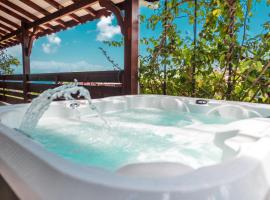 Domainde de Meilly - M&P Concept Vue mer Jacuzzi OU Piscine、Saint-Louisのホテル