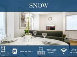 호텔 사진: HOMEY SNOW - Proche Gare - Balcon privé - Wifi