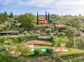 Gambaran Hotel: MAREMMA TUSCANY, Podere Torricelle Pancole Gr, single independent villa for 4, infinity pool with sea view, sauna and jacuzzi