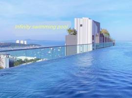 Hotel Foto: Infinity pool one bedroom apartment