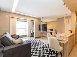 Hotelfotos: Luxuoso Apt Batel - 4 Minutos do Shopping Pátio Batel c/ Garagem, Piscina, Sauna e Academia