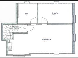 酒店照片: NEU! Ferienwohnung Walnusstraum