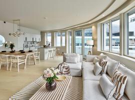 酒店照片: Brand new and luxurious penthouse in Bergen city centre!