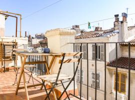 酒店照片: Terrasse ensoleillée au coeur du Cours Julien