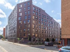 Hotel foto: Ensuite Bedrooms with Shared Kitchen and Apartments at The Foundry in Leeds