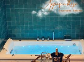 Apparenthèse Love Room Jacuzzi Sauna, hôtel à Poitiers