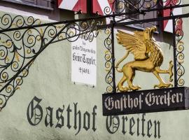 Hotel-Gasthof Goldener Greifen, hotel em Rothenburg ob der Tauber