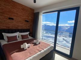 New Gudauri Twins、グダウリのホテル