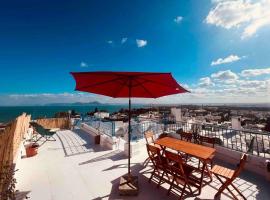 Hotel fotografie: The Blue Sea View Sidi Bou Said