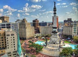 Modern Mass Ave 1BR Apartment with Kitchen, hotel in Indianapolis