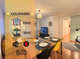 Фотография гостиницы: Colomiers Shelter - City, Terrasse, Wifi, Netflix