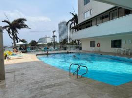 Hotel Foto: 2tc19 Apartment In Cartagena In Front Of The Sea 2 Bedrooms With Air Conditionin