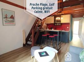 Hotel Photo: Bidarteko Paradisua proche plage, golf, parking