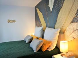 Mein Apartment, Stars mit Balkon und Klima für bis zu 4 Personen, hotel i Frankenthal