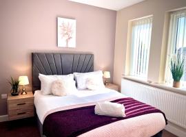מלון צילום: Comfy Casa - Syster Properties Serviced Accommodation Leicester Families, Work, Groups - Sleeps 13