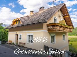 होटल की एक तस्वीर: B&B Gösselsdorfer Seeblick