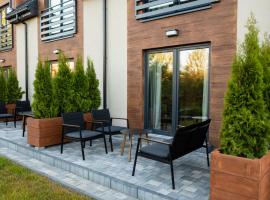 lotniarzy 15 domy z widokiem na morze, ξενοδοχείο σε Trzesacz