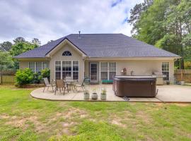 A picture of the hotel: Fayetteville Retreat with Hot Tub and Fenced Yard