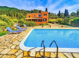 Hotel Photo: Kamaritis Villa private bedroom, pool view