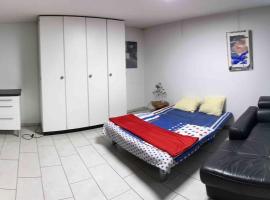 Hotel fotografie: Basel - 5 mins away - Modern Basement Studio with Kitchen 35m2 in Muttenz