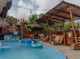 El Zoo Hostel, Bar & Pool, ξενοδοχείο σε Palomino