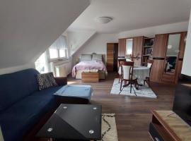 酒店照片: StayIn Möckern - 1 Zimmer Apartment mit Balkon, Küche, Bad